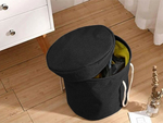 Bac à jouets blocs avec tapis sac organisateur bac à jouets avec couvercle poignées