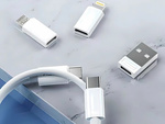 Kit adaptador 5 en 1 usb-c micro usb tipo a teléfono en estuche