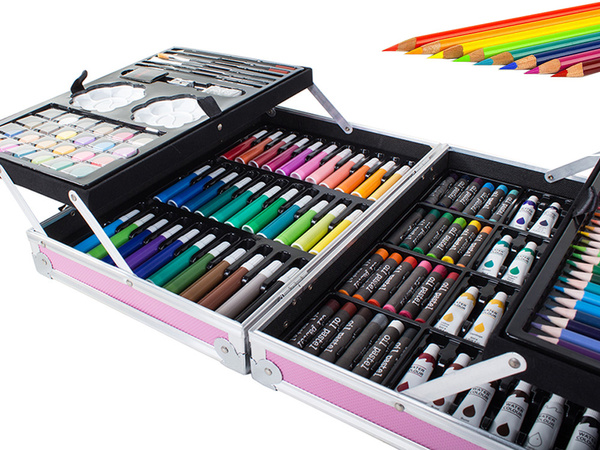 Juego de arte para pintar en estuche 145 piezas