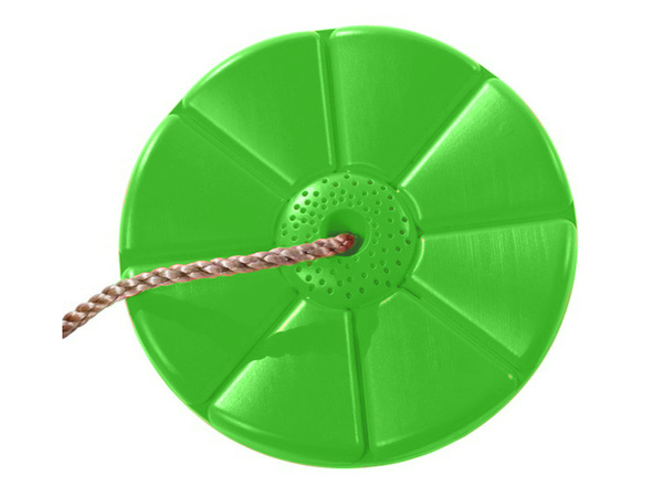 Kerti hinta gyerekeknek virág alakú ülés fára kötéllel