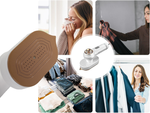 Mini travel clothes iron portable washer with swivel handle