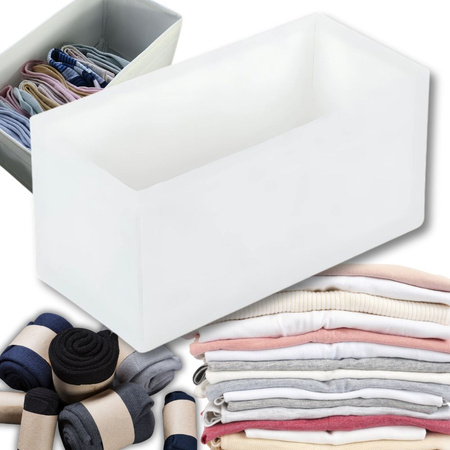 Organizador sujetador ropa interior calcetines ropa cajon armario blanco