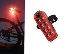 Dviračių galinis žibintas led usb dviračių šviesa