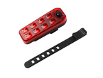 Dviračių galinis žibintas led usb dviračių šviesa
