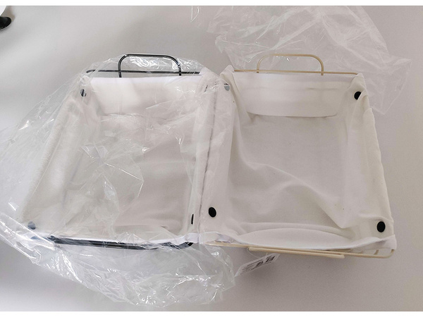 Loft panier métallique pour la cuisine pour fruits pain avec doublure