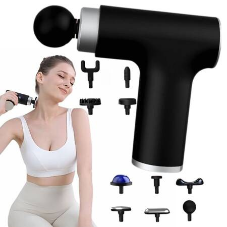 Massage gun powerful warming cooling 10 usb handpieces