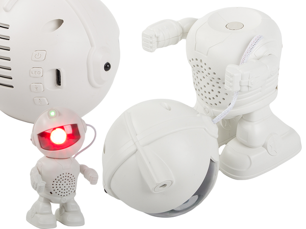 Star projector astronaut night light projector for children space music