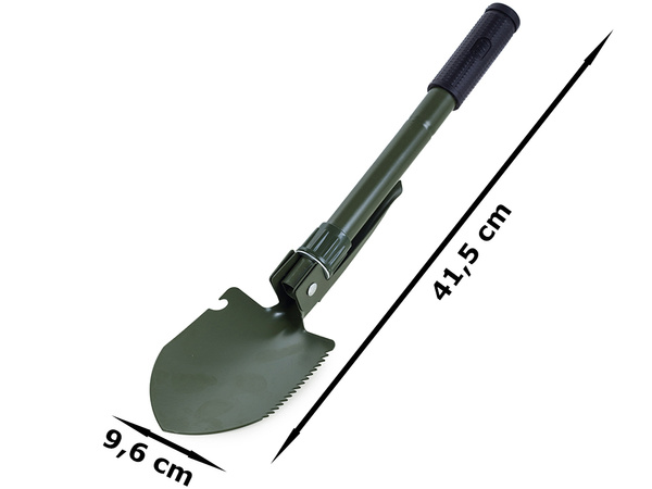 SKLÁDACÍ LOPATA KRUMPÁČ MULTIFUNKČNÍ PILA KUFR