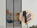 Mosquitera magnetica para puertas de balcones malla fuerte 100x210