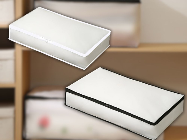 Organisateur de literie poubelle de vêtements housse de couverture housse à fermeture éclair xxl