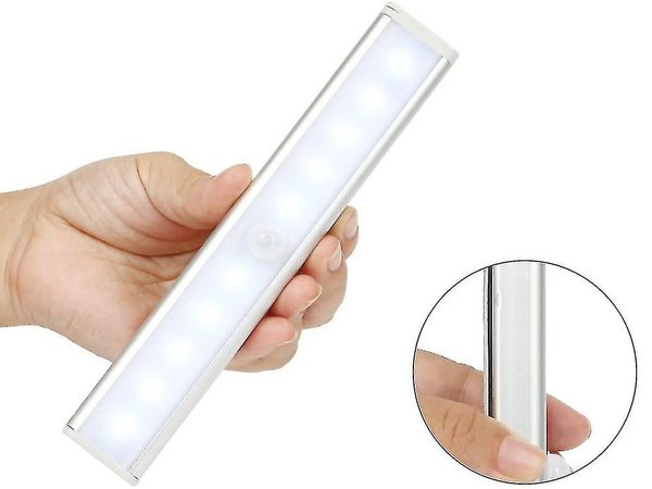 Self-adhesive cupboard rail light