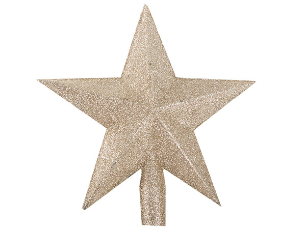 Árbol de navidad adornos de navidad de oro brillo estrella brillo 8 / 6 / 5