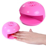 Battery-powered portable nail dryer handy