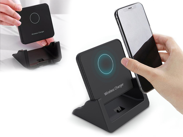 Încărcător rapid inductiv wireless qi 15w