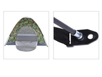 Tienda camping moro xxl 2-3 personas tienda turista con mosquitera bolsa