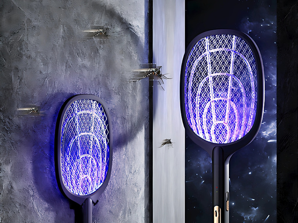 Električna muha za komarje molje žuželke z uv svetilko s stojalom