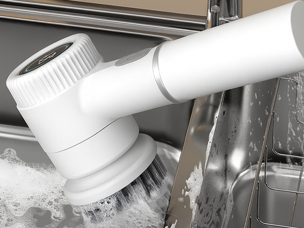 Brosse électrique rotative pour nettoyer la cuisine sans fil 5 en 1