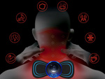 Elektrostimulators vēdera kakla muskuļiem mini ems massager 19 līmeņi