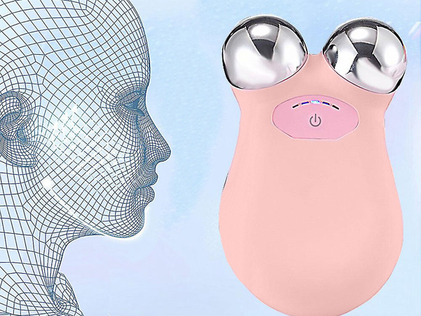 Ultrasonic facial cleansing massager 4in1