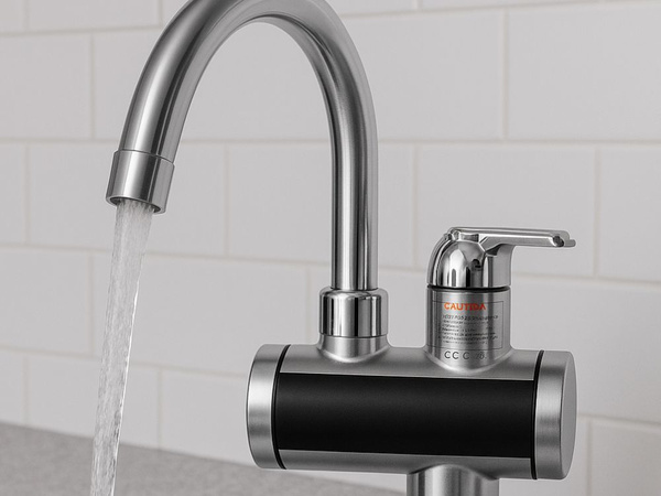 Chauffe-eau électrique led robinet 3000 w avec affichage de la température