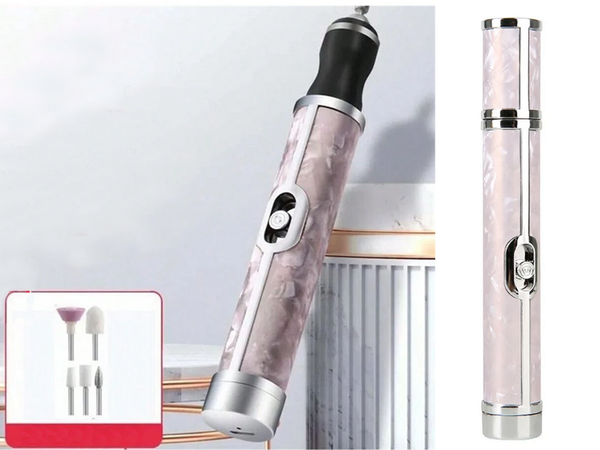 Stroj za rezkanje nohtov manikura pedikura rezalniki set usb akumulatorska baterija