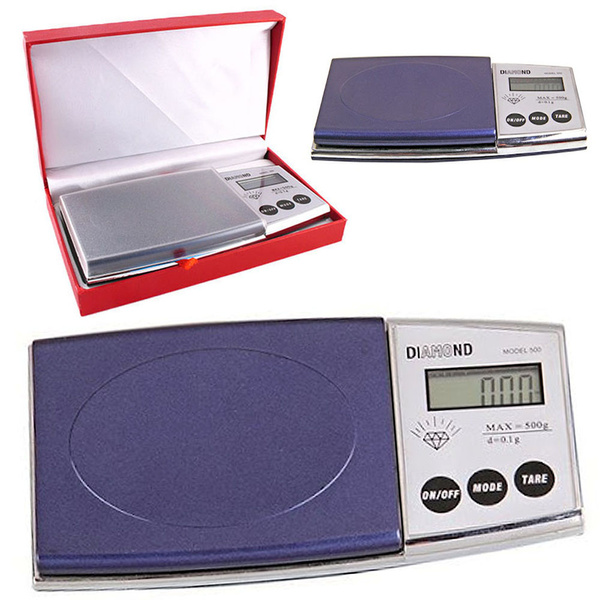 Electr. Electronic judge weigh 500g 0.1g light a01