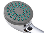 Shower handset large chrome