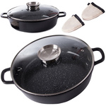 Oală cratiță cu capac 5.7l inducție aromă