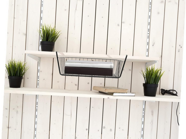 Kovinska košara suspendirana kuhinjska polica viseča polica organizator