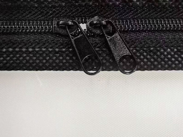 Organisateur de literie poubelle de vêtements housse de couverture housse à fermeture éclair xl