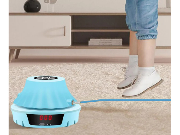 Cuerda de saltar interactiva con mando a distancia para contar las rotaciones