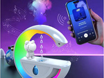 Nawilżacz powietrza z głośnikiem bluetooth led astronauta usb mgiełka rgb