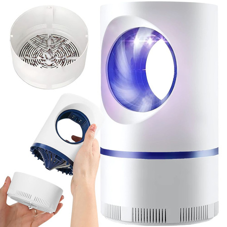 Lámpara uv insecticida mosquito mosca trampa eléctrica eficaz