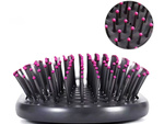 Massaging hair brush for detangling head massage + comb