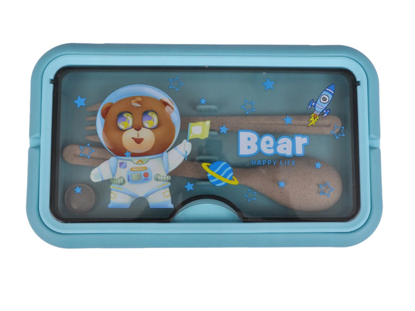 Lunchbox frühstücksbox frühstücksbehälter mitbestimmung mit trinkflasche set