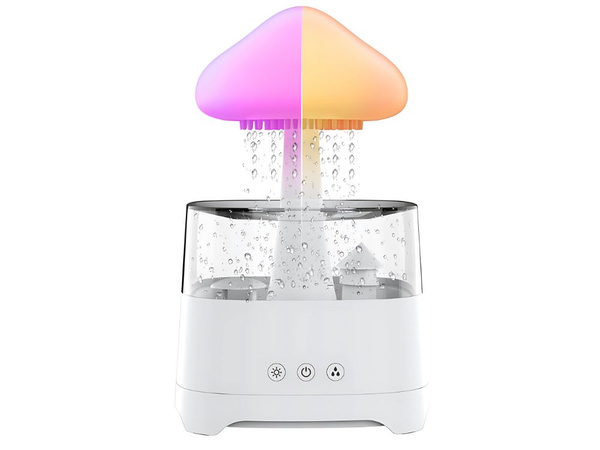 Gaisa mitrinātājs gaisa difuzors aromterapija led gaismas rgb tālvadības pults usb