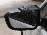 Universal rain cover for car mirrors, 2 pcs.