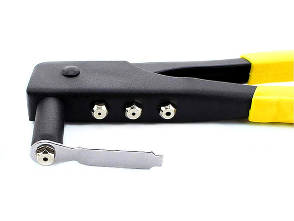 Rokas kniedēšanas rīks kniedēšanai ar elektrisko kniedi 4 gali