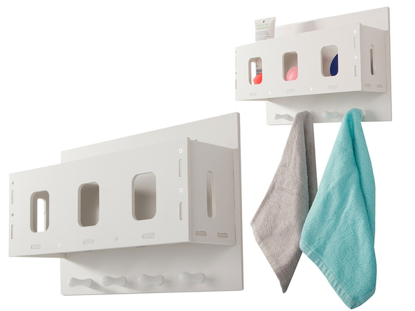 Organiser hanging shelf bathroom cabinet