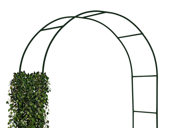Záhradná pergola kvetinová podpora pre popínavé rastliny oblúk pre ruže brečtan kov