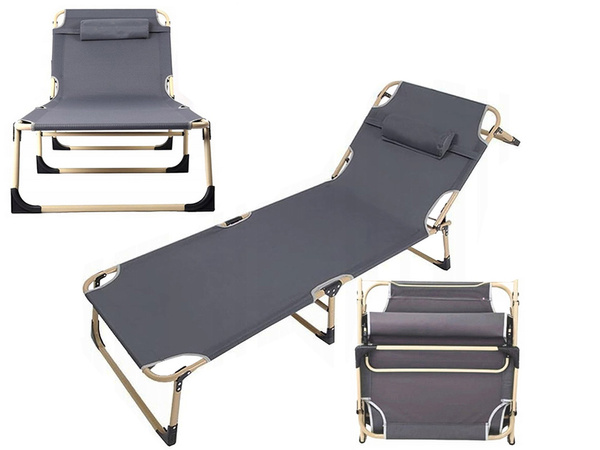 Cama de campo turistica cama de dia plegable respaldo ajustable canada