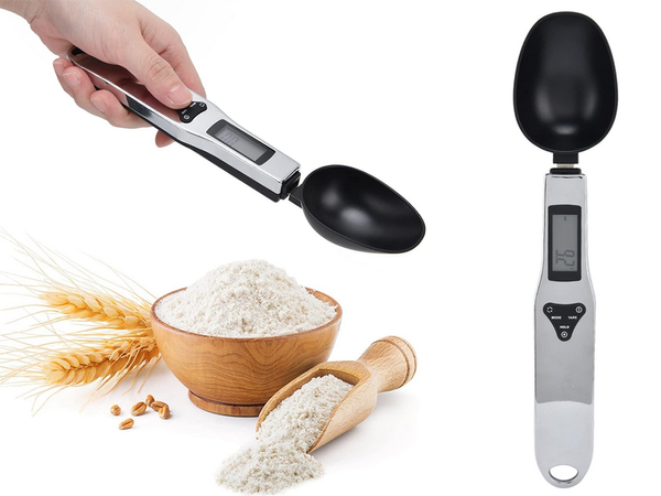Pesas electronicas de cocina lcd digital primaria a manual 500g