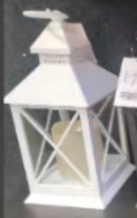 LAMPION 29CM BIAŁY (24)