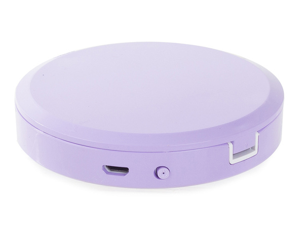 Miroir de maquillage cosmétique éclairé par led