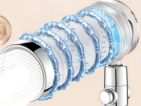 Handbrause mit austauschbarem turbofilter mit gebläse