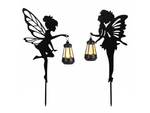 2 x LAMPĂ SOLARĂ DECORATIVĂ CU SENSOR DE AMURG LANTERNĂ DECORATIVĂ ELF FAIRY