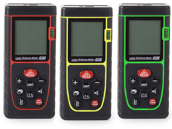 Digitālais lāzera attāluma mērītājs 40m