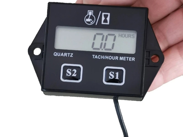 Engine hour meter tachometer 2t/4t mower motorbike