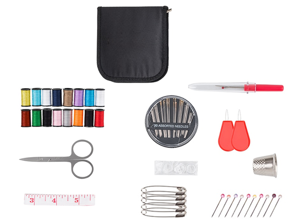 Õmbluskomplekt õmbluskott nõelad niit nõelad nõelad
