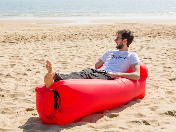 Felfújható kanapéágy lusta zsák levegő strandfotel matrac fekvőhely